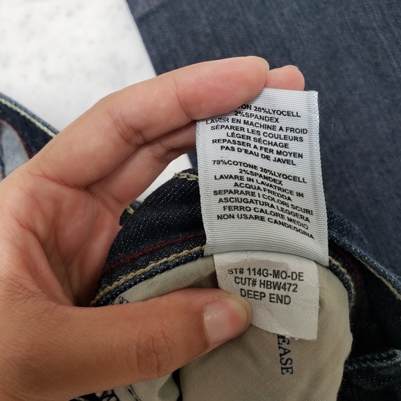 Habitual Deep End Dark Wash Ankle Jeans Sz 25 - Picture 4 of 5